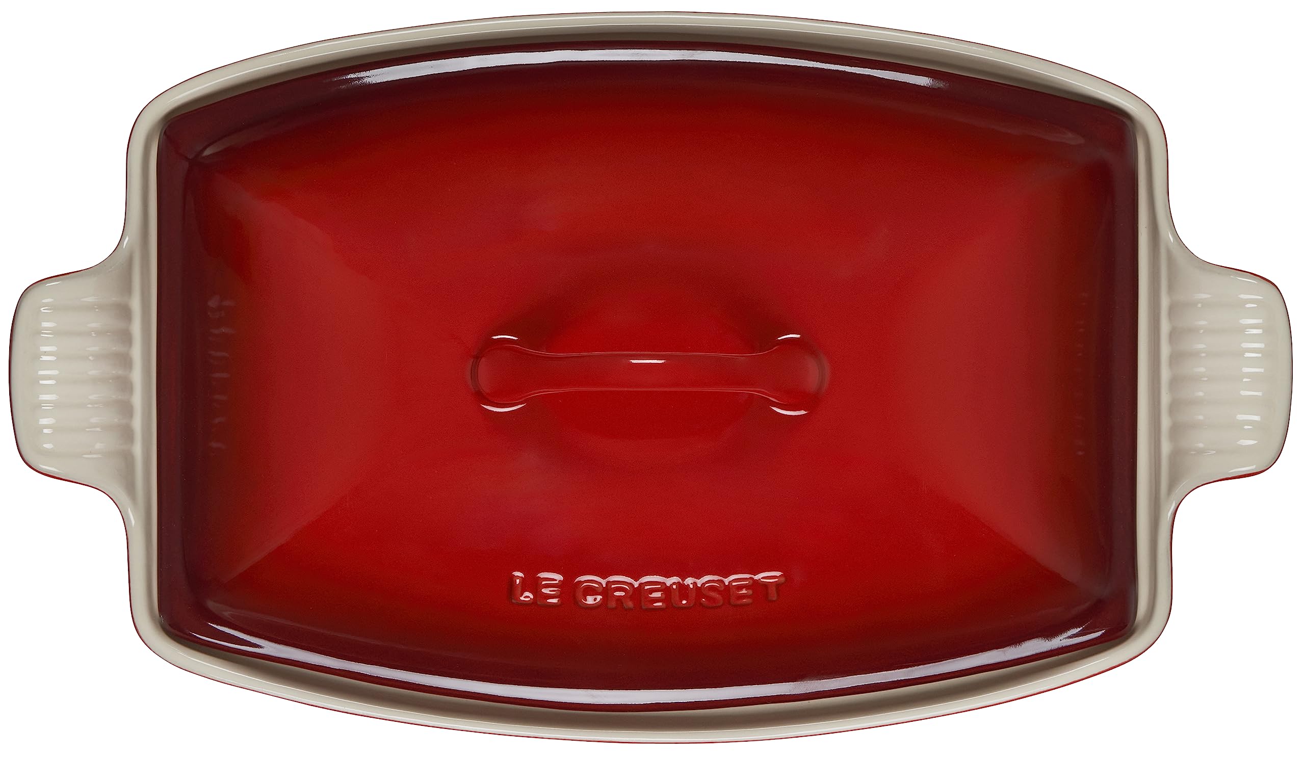 Amazon.com: Le Creuset Heritage Stoneware Deep Baker with Lid, 4.5